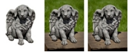 Campania International Angel Puppy Garden Statue